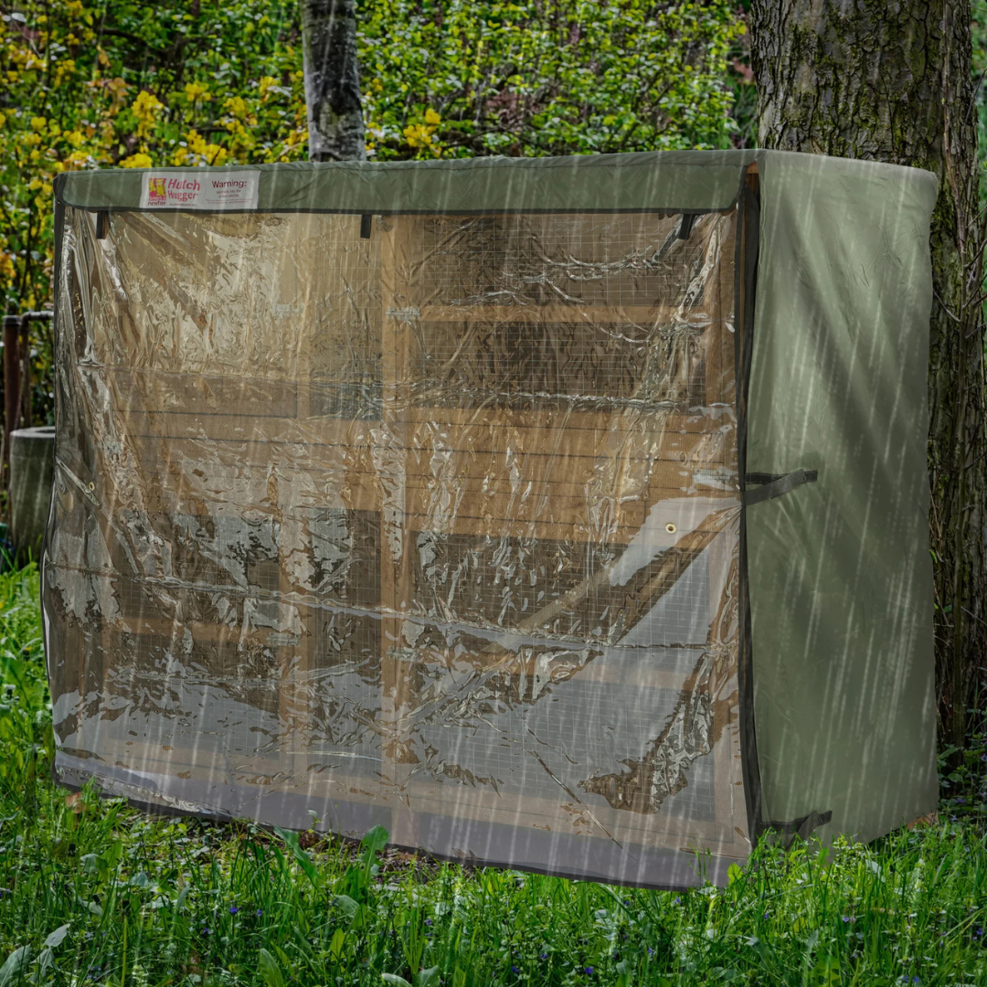 Hutch Hugger Rain Shield – Durable Waterproof Hutch Protection