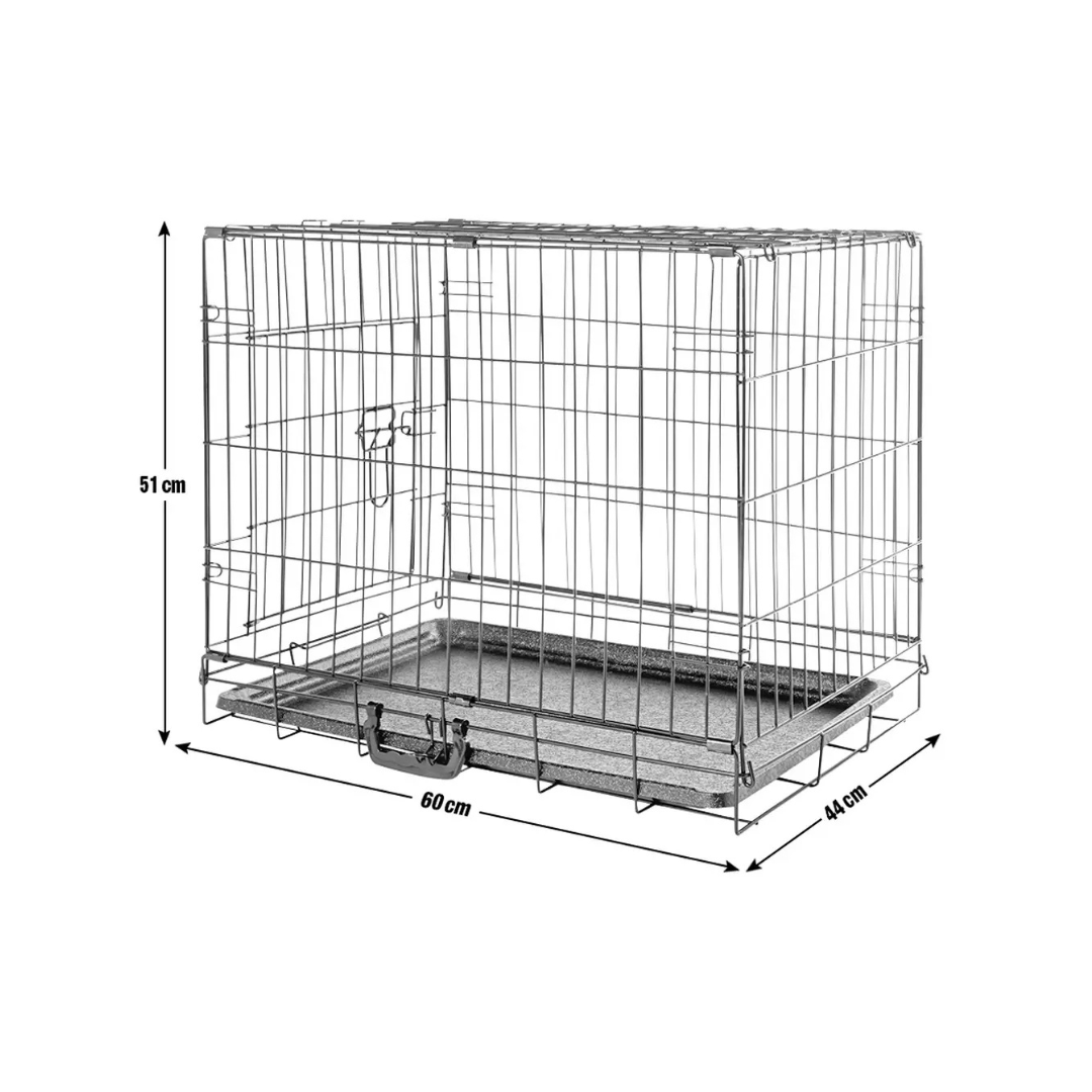 Lightweight Small Dog Crate with Easy-Access Door