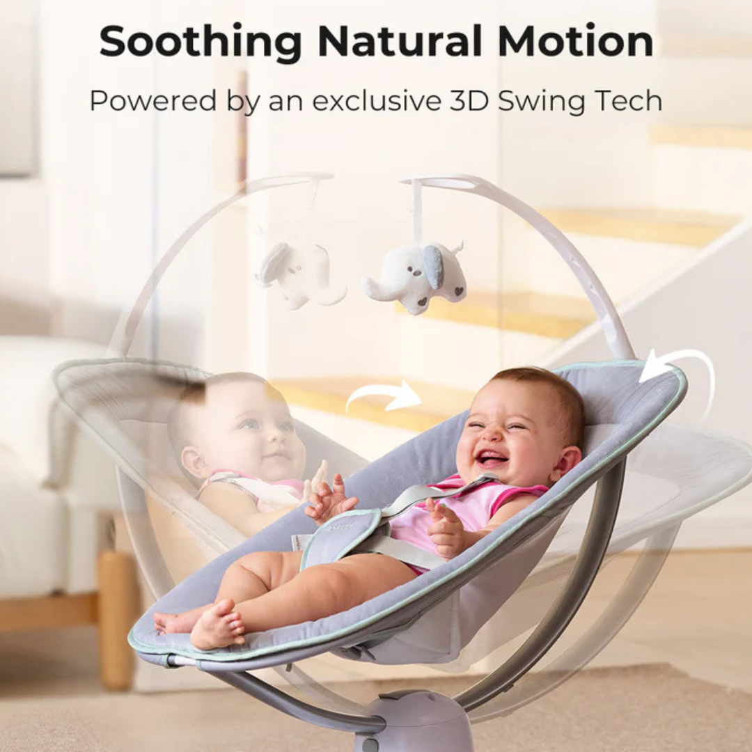 Momcozy CocoSway 3D Motion Electric Recliner Swing