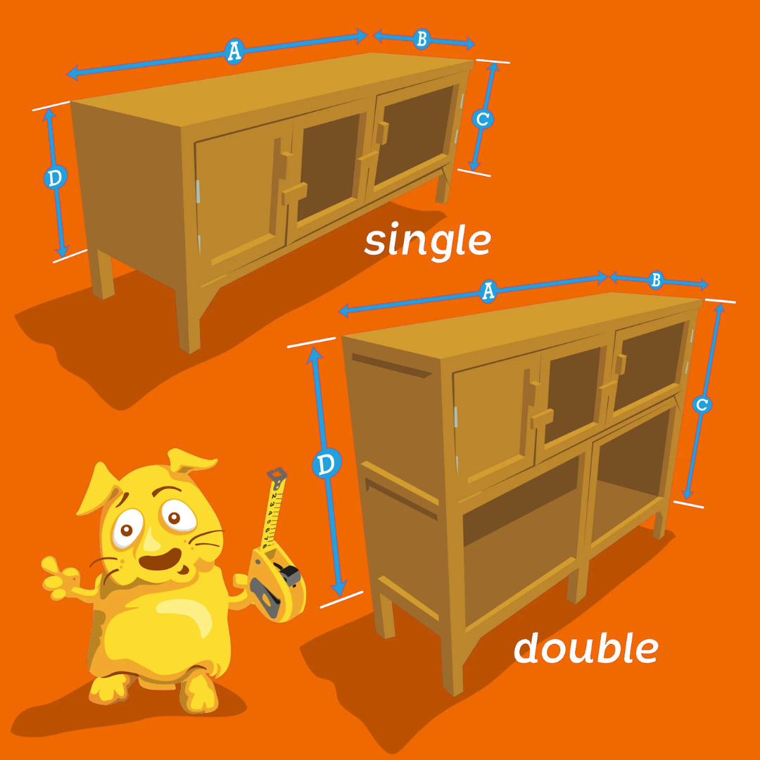 Hutch Hugger Rain Shield – Durable Waterproof Hutch Protection