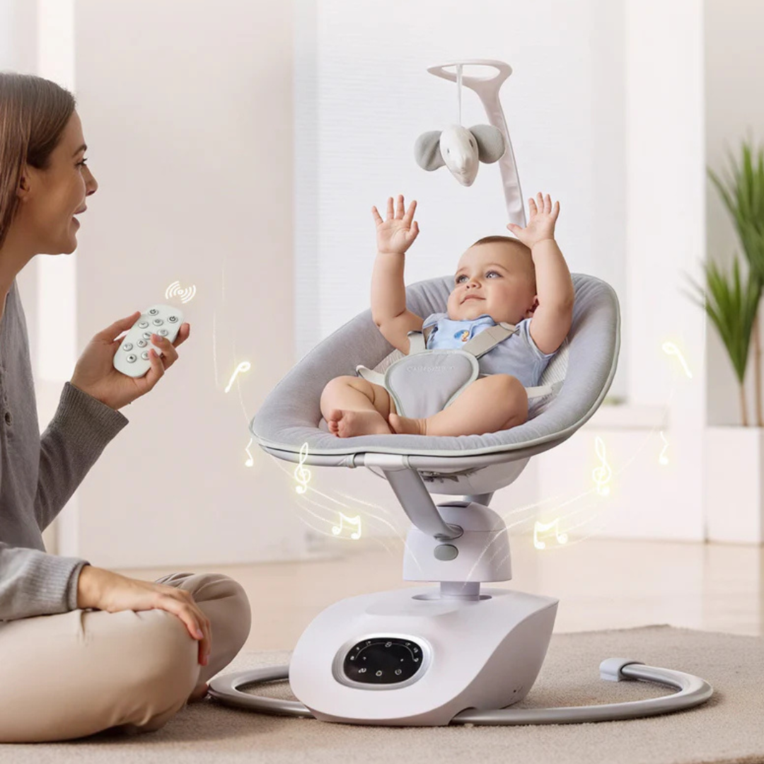Momcozy CocoSway 3D Motion Electric Recliner Swing