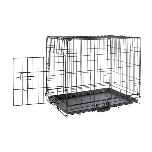 Lightweight Small Dog Crate with Easy-Access Door