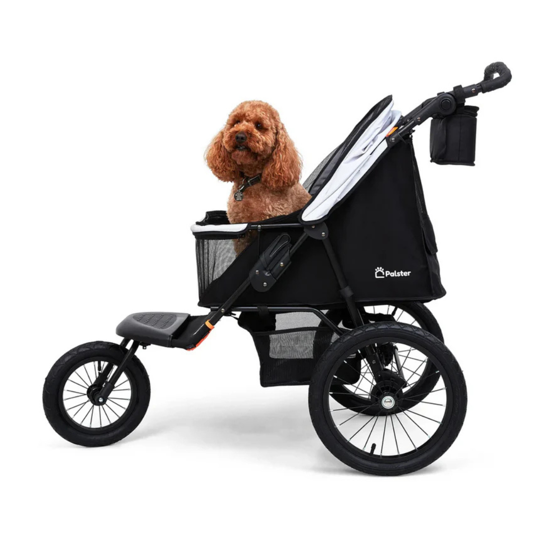 Palster Trek Foldable Dog Stroller – Smooth-Ride All-Terrain Buggy