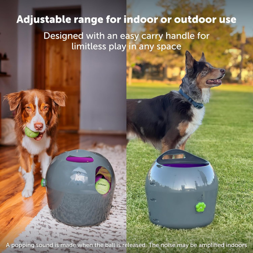 PetSafe Tennis Ball Launcher for Dogs – Hands Free Fetch Fun