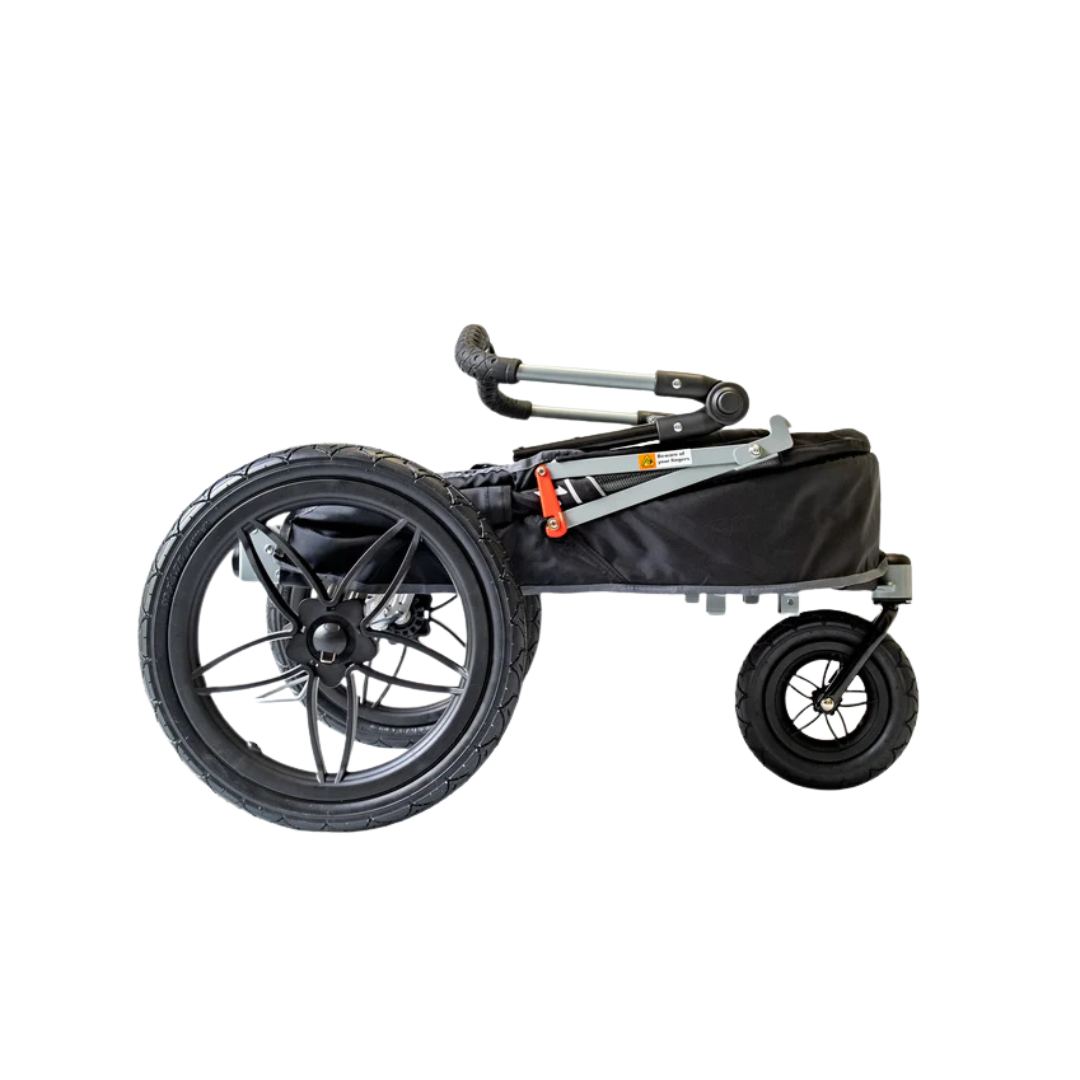 Innopet Sporty Black EVR Dog Pram – Lightweight, Stylish & Includes Rain Cover