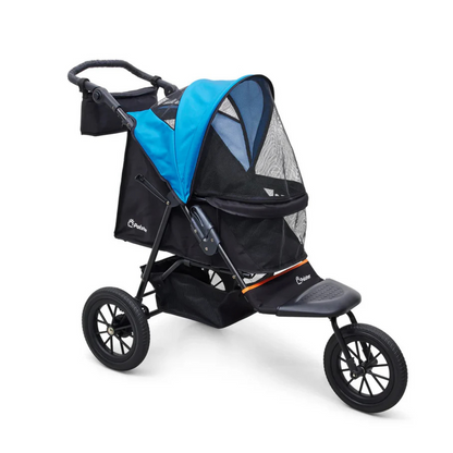 Palster Trek Foldable Dog Stroller – Smooth-Ride All-Terrain Buggy