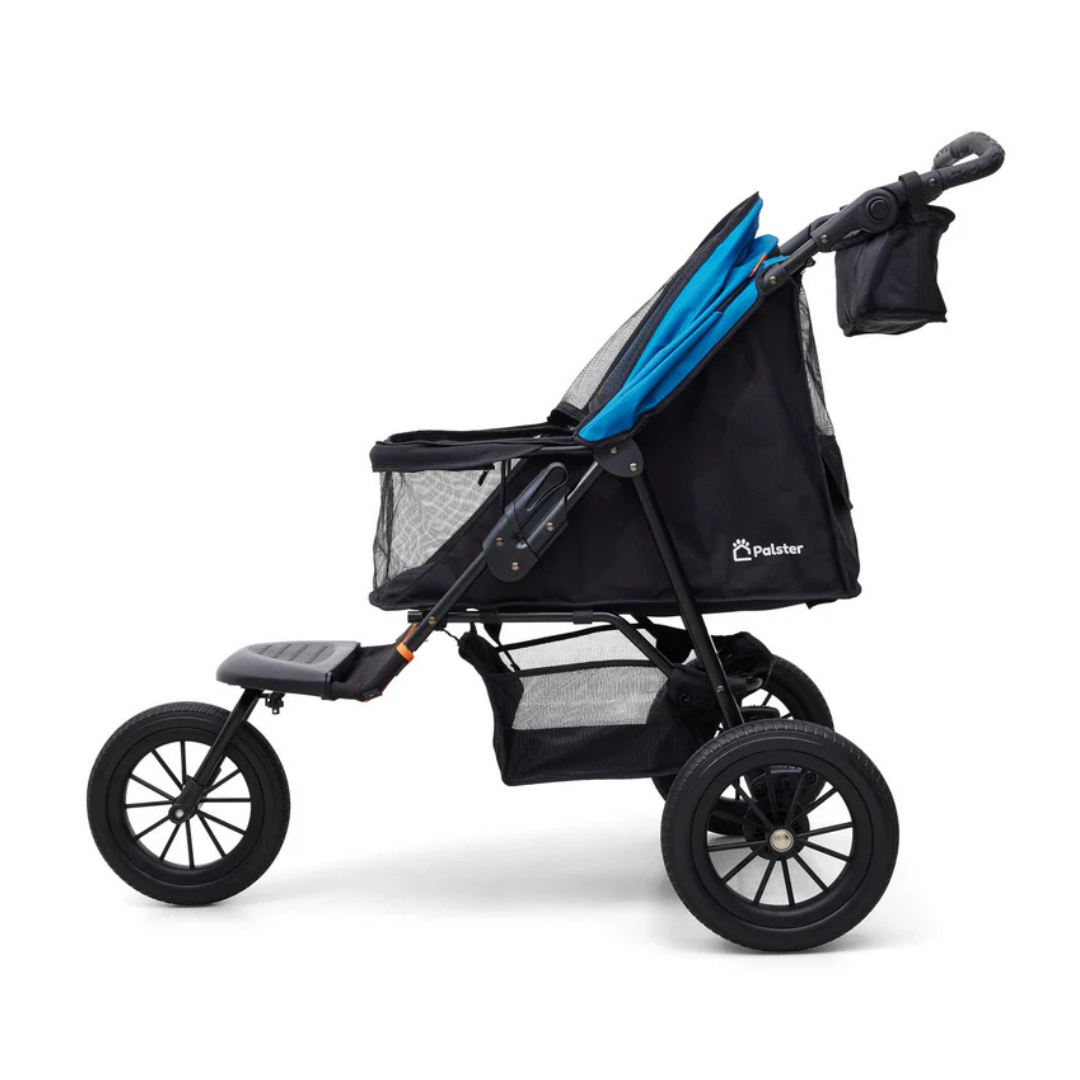Palster Trek Foldable Dog Stroller – Smooth-Ride All-Terrain Buggy