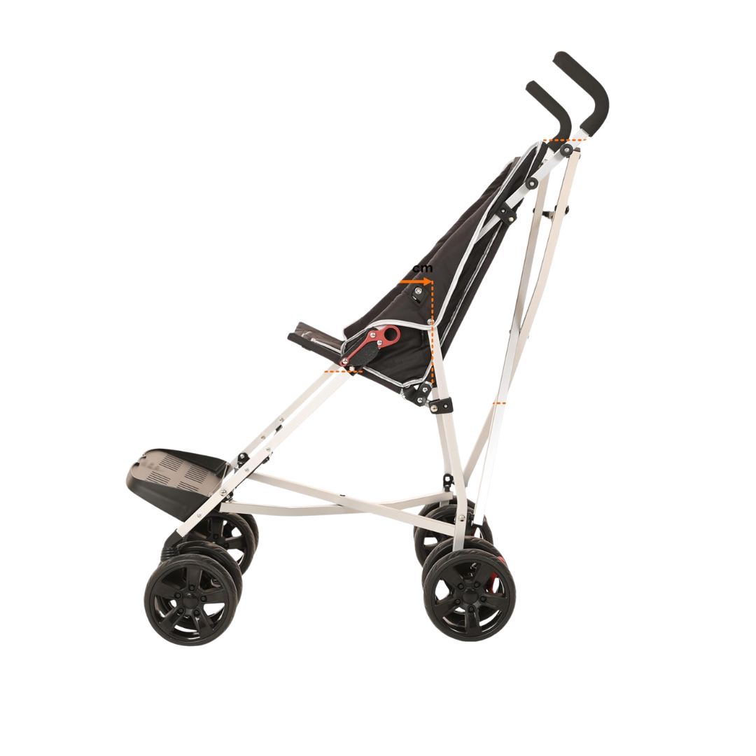Lightweight Special Needs Pushchair – Compact Fold with Adjustable Support