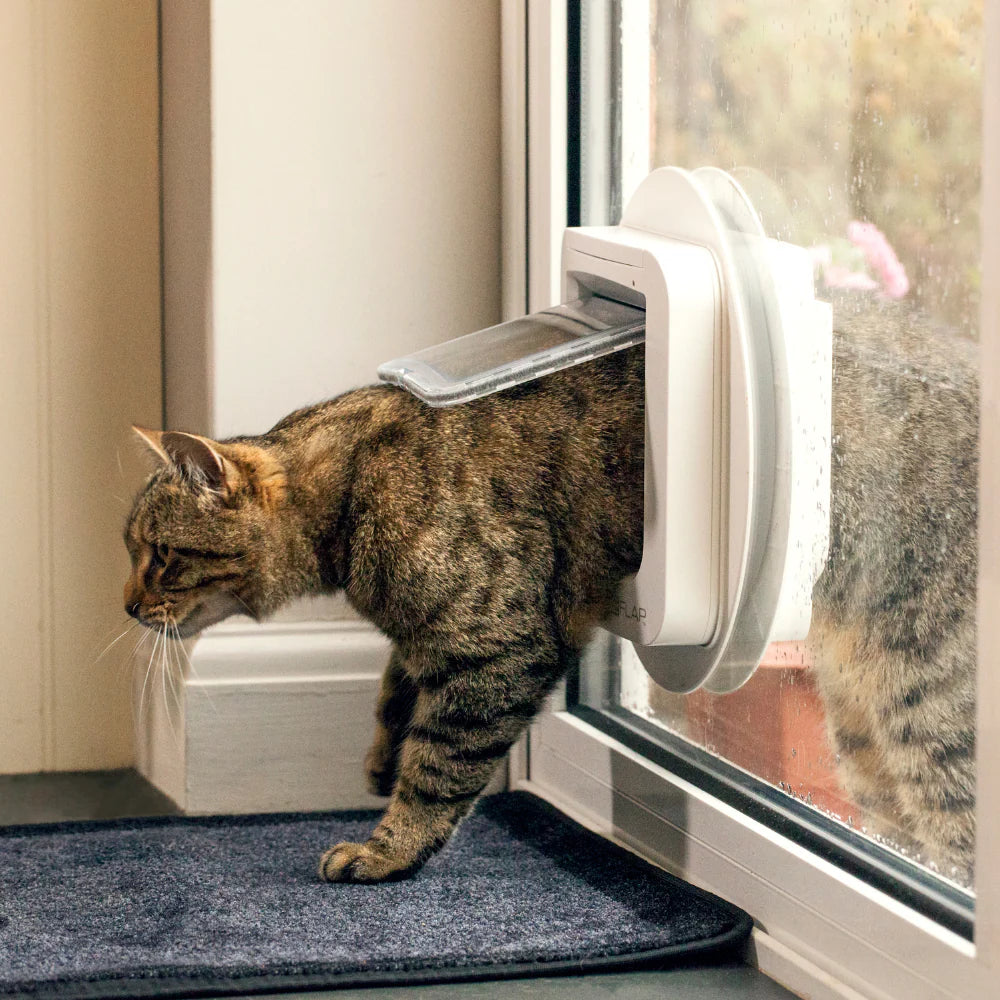 SureFlap Microchip Cat Flap – White  Smart Pet Door