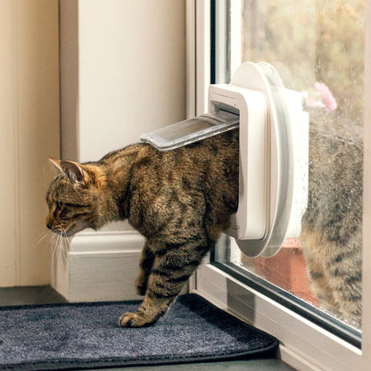 SureFlap Microchip Cat Flap – White  Smart Pet Door